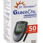 Dr. Morepen GLUCO ONE BG-03 50 STRIP PACK OF 1 50 Glucometer Strips
