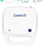 Control D Compressor Complete Kit with Child and Adult Masks Blue & White Nebulizer??(White, Blue)