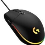 Logitech G102 Light Sync / Adj DPI Upto 8000, 6 Programmable Buttons, RGB Wired Optical  Gaming Mouse??(USB 2.0, Black)