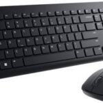 DELL KM3322W Keyboard & Mouse Combo, Anti-fade & Spill-resistant Keys Wireless Multi-device Keyboard??(Black)