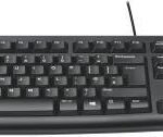 Logitech K120 / Full-Size, Spill-Resistant, Curved Space Bar for Windows, USB Plug-and-Play, Full-Size, Spill-Resistant, Curved Space Bar Wired USB Desktop Keyboard