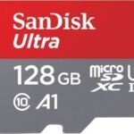 SanDisk Ultra 128 GB MicroSDXC Class 10 140 MB/s  Memory Card